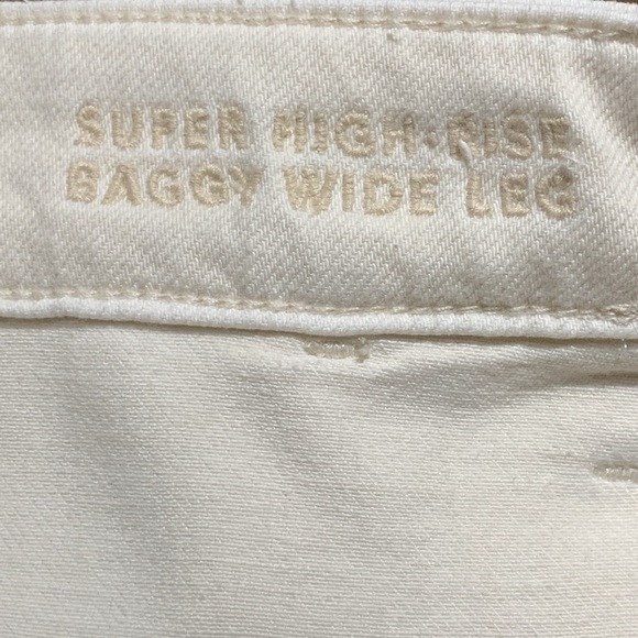 AE Dreamy Drape Woven Super High Waisted baggy wide Leg Pant - Picture 7 of 10